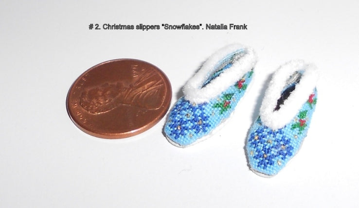 Slippers Kit Snowflakes