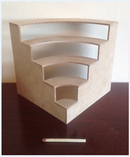 Display stand kit - concave