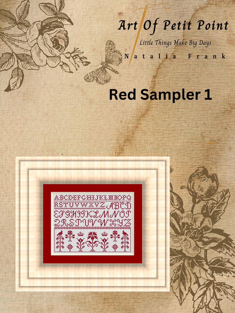 Miniature Red Sampler 1