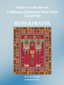 Konya Prayer Miniature Carpet Petit Point Kit