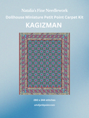 KAGIZMAN Miniature Carpet Petit Point Kit