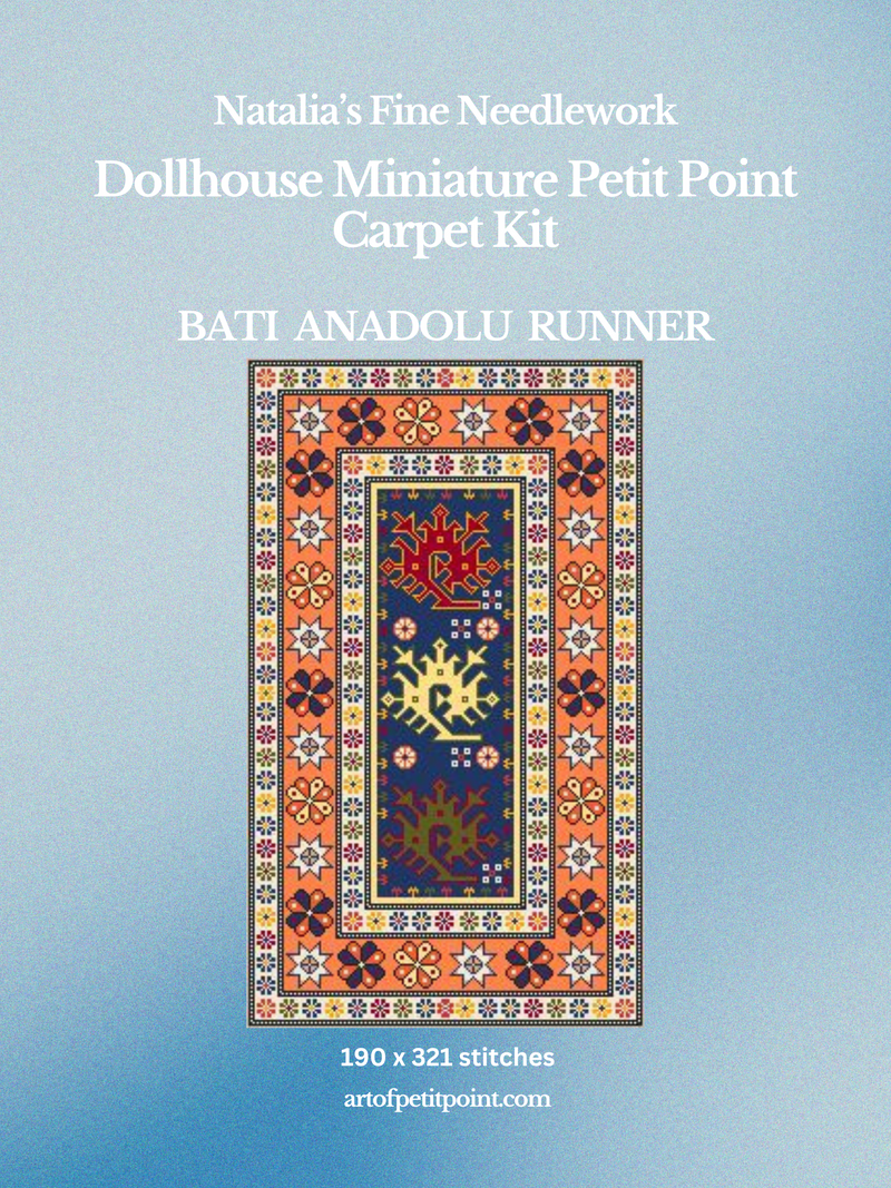 Bati Anadolu Miniature Runner Petit Point Kit