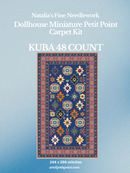 Kuba 48 count Miniature Carpet Petit Point Kit