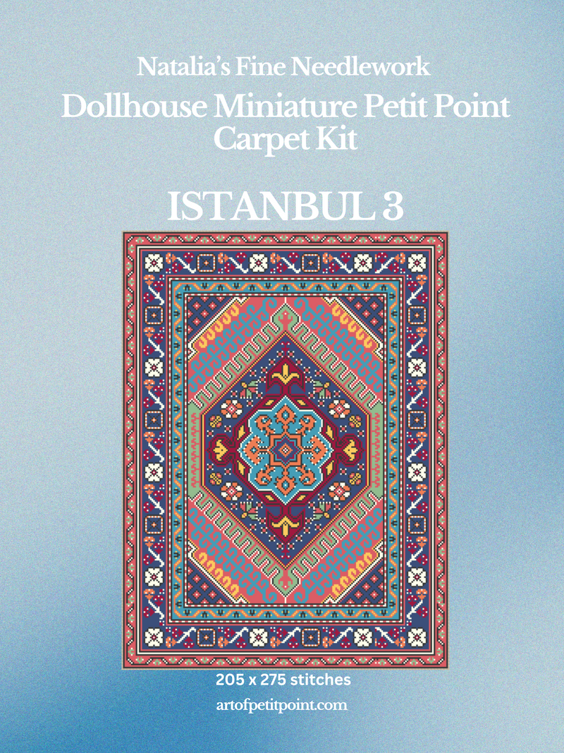 Istanbul 3 Miniature Petit Point kit