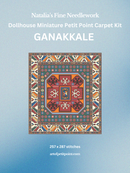 GANAKKALE Miniature Carpet Petit Point Kit