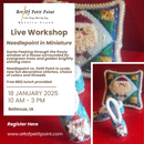 Live Workshop Needlepoint in Miniature