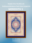 MEREDITH 1 Miniature Carpet Petit Point Kit