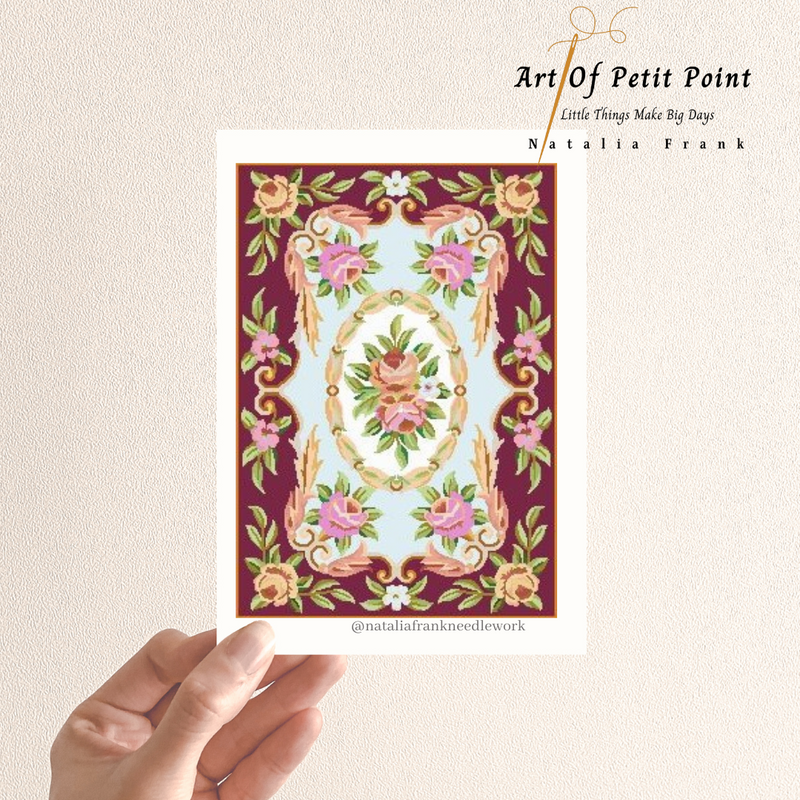 Aubusson Rug Petit Point Kit