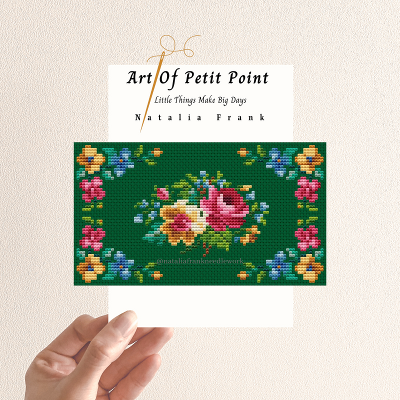 Aubusson Small Rug/Mat Petit Point Kit