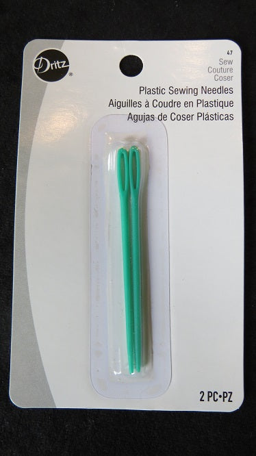 Dritz Plastic Sewing Needles, set of 2 needles